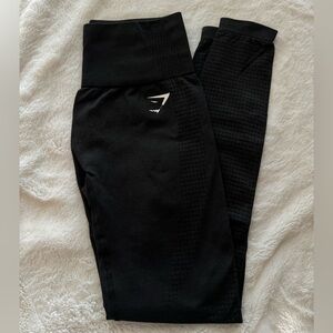 Gymshark Black Vital Seamless Leggings Size Small